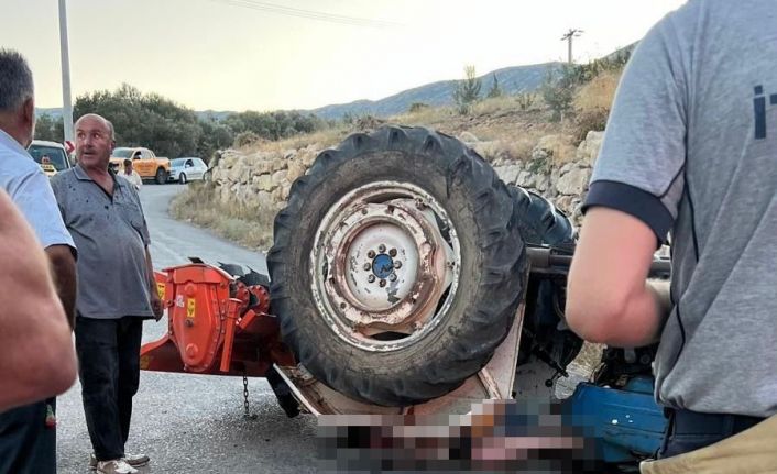 Karaburun’da traktör kazası: 1 ölü