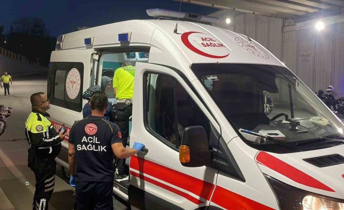 Karaman’da motosiklet kazası: 1 yaralı