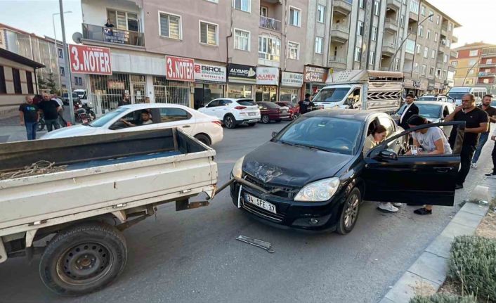 Karaman’da zincirleme kaza: 1 yaralı