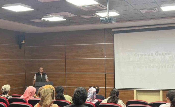 Kars’ta orman yangınları farkındalık eğitimi verildi