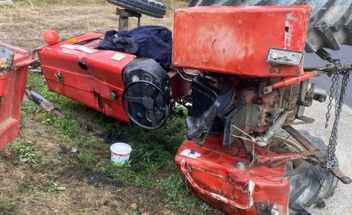 Kastamonu’da traktör kazası: 1 yaralı