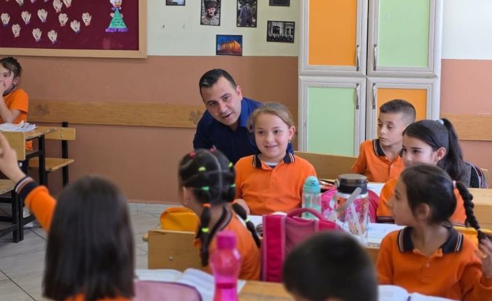 Kaymakam Algın’dan Yeşilova Köyü İlkokulu’na ziyaret