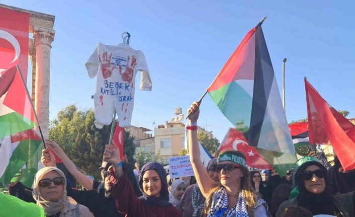 Kilis’te Sumud Filosu için dev miting