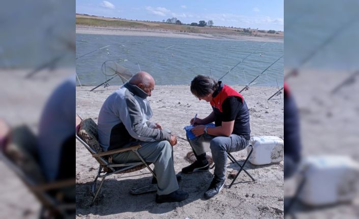 Kırklareli’nde amatör balıkçılara denetim