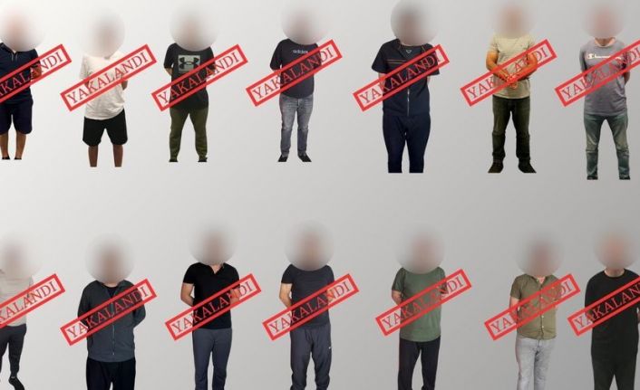 Kırmızı bültenle aranan 12 suçlu Türkiye’ye getirildi