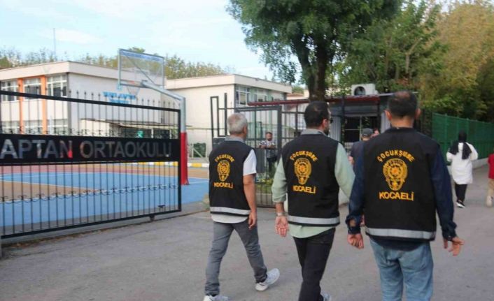 Kocaeli’de okul çevrelerine narkotik ablukası: 492 polis sahaya indi