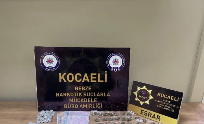 Kocaeli’de uyuşturucu operasyonu: 4 tutuklama