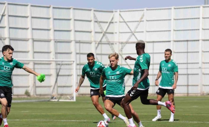 Konyaspor, RAMS Başakşehir maçının hazırlıklarını sürdürdü