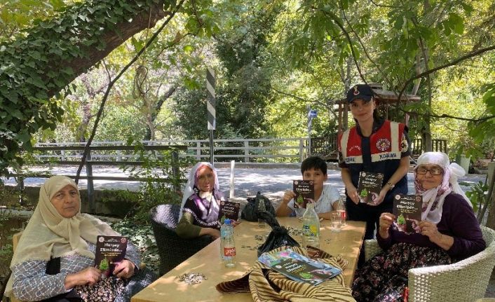 Köşk’te jandarmadan orman yangınlarına karşı bilgilendirme