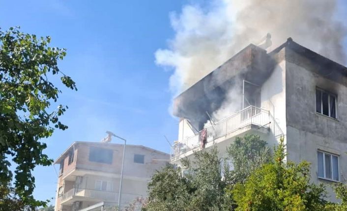 Köşk’teki ev yangını korkuttu: 2 çocuk dumandan etkilendi