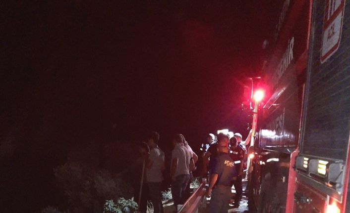 Köşk’teki zeytinlik yangını söndürüldü