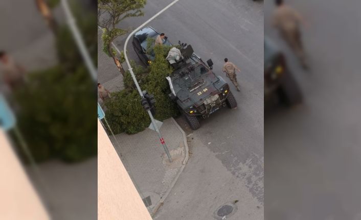 Kovancılarda ağaç dalları kırıldı