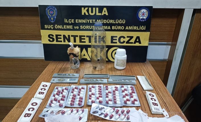 Kula’da 19 şahıs yakalandı