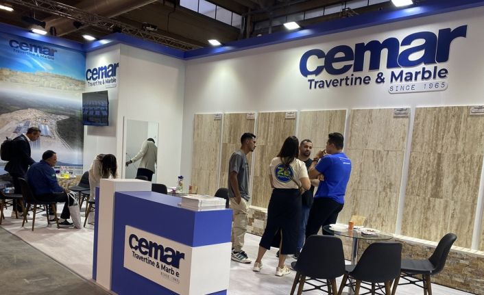 Kula’dan Verona’ya: Cemar Traverten & Mermer’e yoğun ilgi