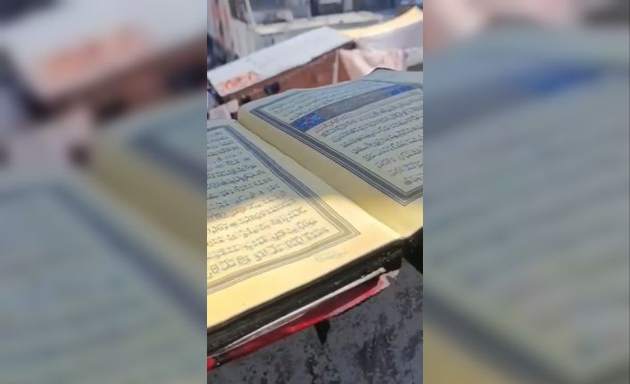 Küle dönen evde tek yanmayan o oldu