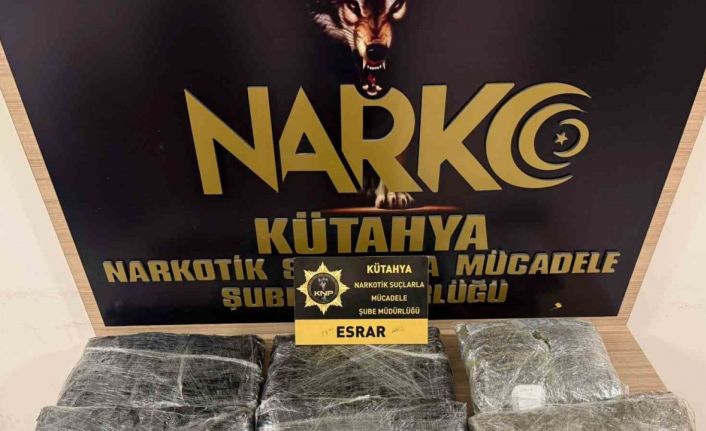 Kütahya’da uyuşturucu operasyonu: 2 tutuklama
