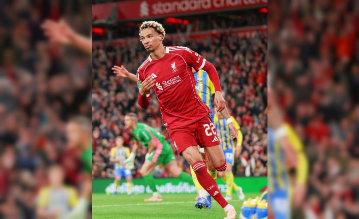Liverpool, rotasyonlu kadroyla Lig Kupası’nda tur atladı