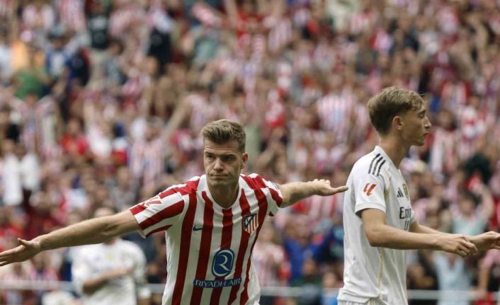 Madrid derbisinde kazanan Atletico