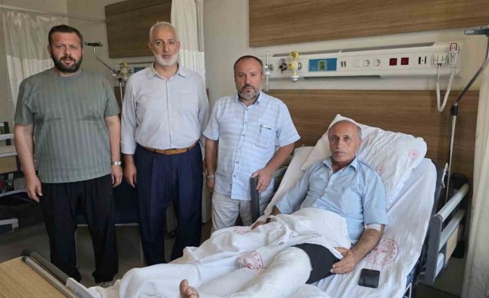 Mahalleye su almaya gelen grup imamı darp etti