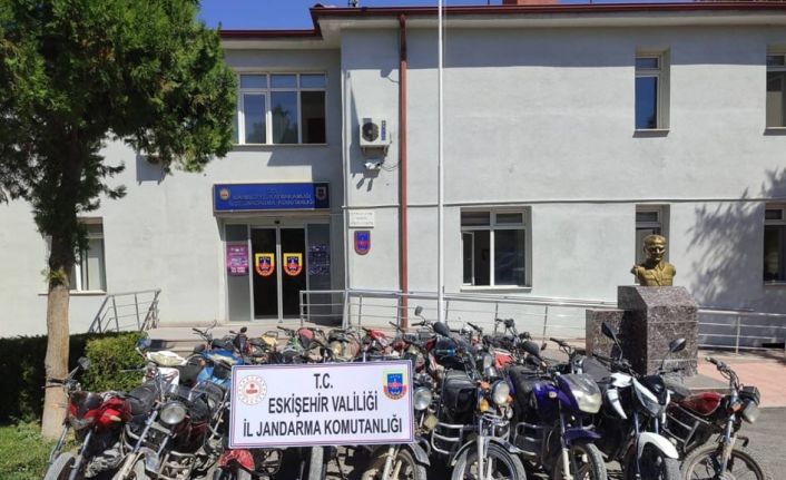 Mahmudiye’de motosiklet operasyonu