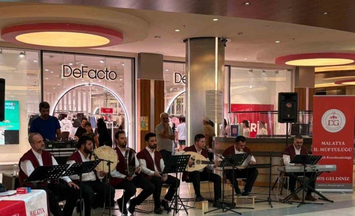 MalatyaPark AVM’de Mevlit Kandili programı düzenlendi