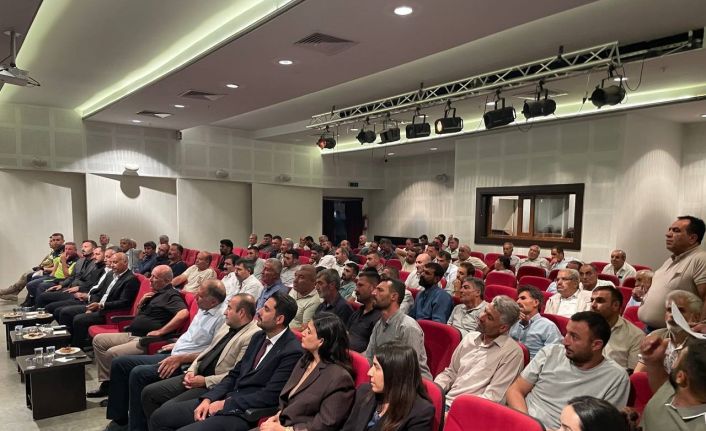 Malazgirt’te "Şeker Pancarı Üretim Toplantısı" düzenlendi