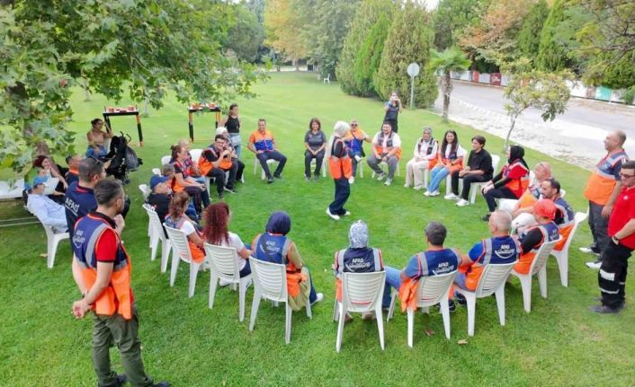 Manisa’da 20 binden fazla AFAD gönüllüsü afetlere karşı hazır