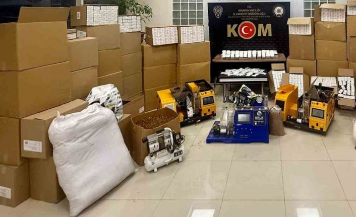 Manisa’da 35 şahıs kaçakçılık operasyonlarında gözaltına alındı