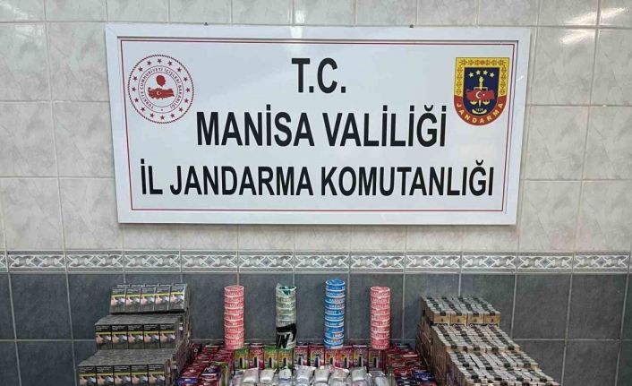 Manisa’da kaçak sigara ve elektronik sigara operasyonu