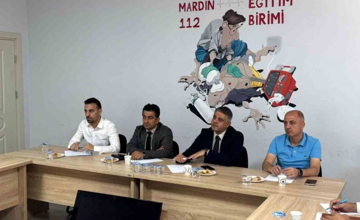 Mardin’de acil sağlık hizmetleri koordinasyon komisyonu toplantısı yapıldı