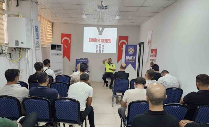 Mardin’de hükümlülere trafik kuralları semineri düzenlendi