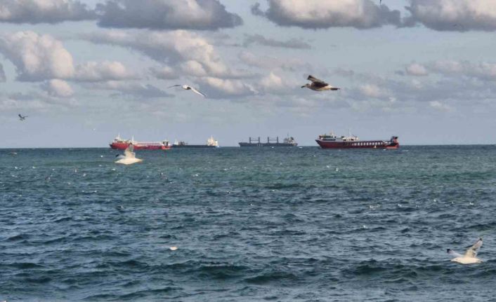 Marmara Denizi’nde poyraz ulaşımı olumsuz etkiledi