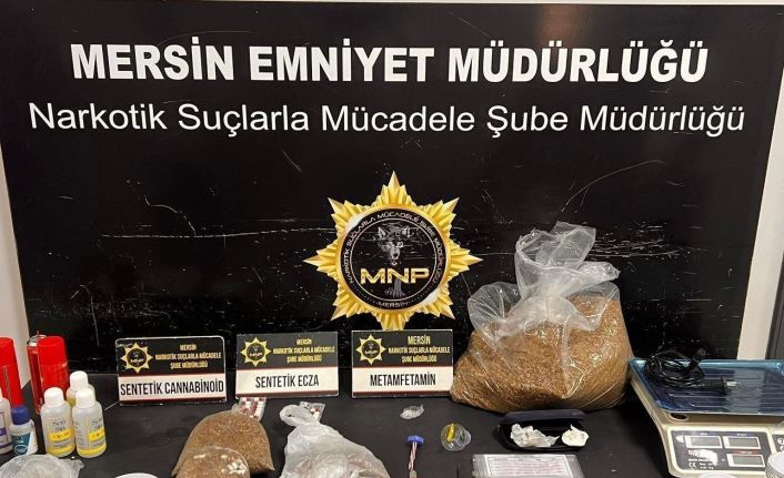 Mersin’de 1 haftada 127 narkotik olayında 152 şüpheli yakalandı
