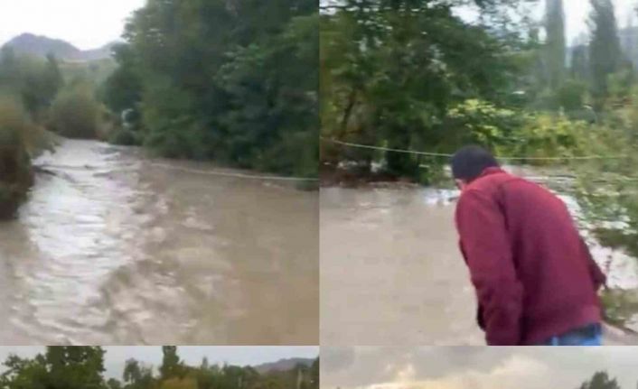 Mersin’de kuvvetli yağış, su taşkınlarına neden oldu