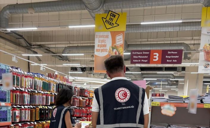Mersin’de tüketiciyi koruma denetimleri sürüyor