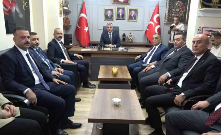 MHP heyeti "Terörsüz Türkiye" toplantıları çerçevesinde Kilis’te