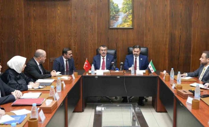 Milli Eğitim Bakanı Tekin Suriye’de