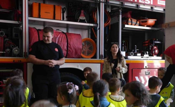 Minikler hem eğlendi hem öğrendi