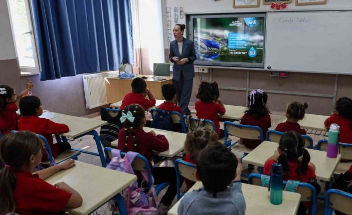 Minikler ‘Su Müfettişi’ eğitimleri ile tasarruf konusunda örnek oluyor