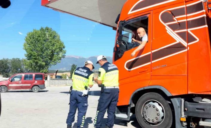 Mudurnu-Nallıhan kara yolunda sıkı denetim