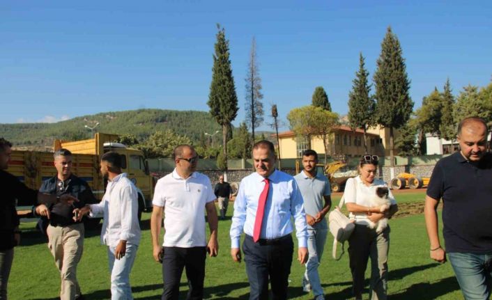 Muğla Valisi Akbıyık: "Stat Ekim ayında bitmiş olacak"