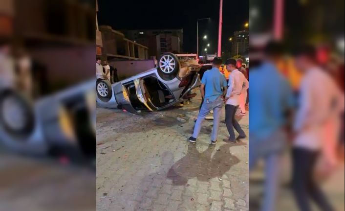 Muş-Bitlis yolunda kaza: Otomobil takla attı, 1 yaralı