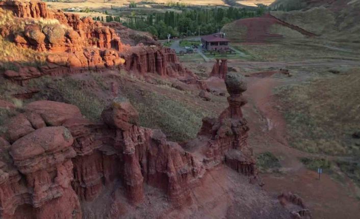 Narman Peri Bacaları görsel şölen oluşturuyor