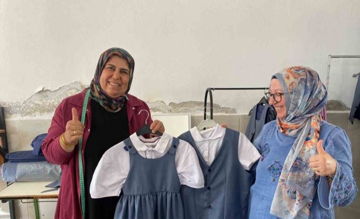 Okul üniforması ücreti derdini sona erdiren proje