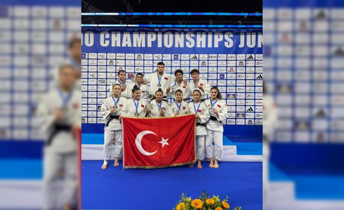 Osmangazi Belediyespor’un judocusu Avrupa kürsüsünde