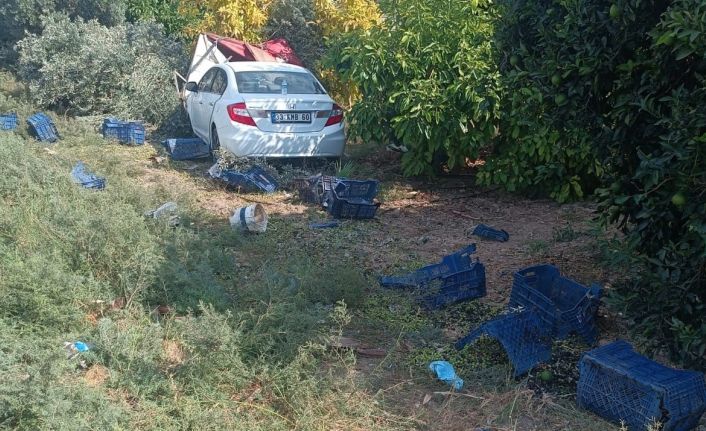 Otomobil bahçeye daldı: Hasat yapan işçilerden 1’i öldü, 3’ü yaralandı