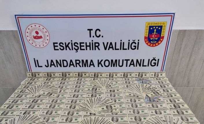 Piyasa değeri yaklaşık 1 milyon TL olan sahte dolarlar ele geçirildi