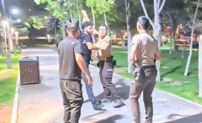 Polis ve bekçilerin alkollü şahıslarla imtihanı karakolda bitti