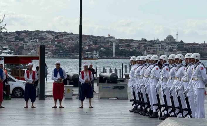 Preveze Deniz Zaferi’nin 487’ıncı yıldönümü 15 geminin Boğaz’dan geçişiyle kutlandı