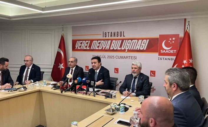 Saadet Partisi Genel Başkanı Arıkan, İstanbul’da yerel medya temsilcileriyle buluştu